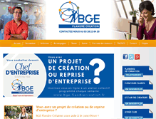 Tablet Screenshot of bge-flandrecreation.fr